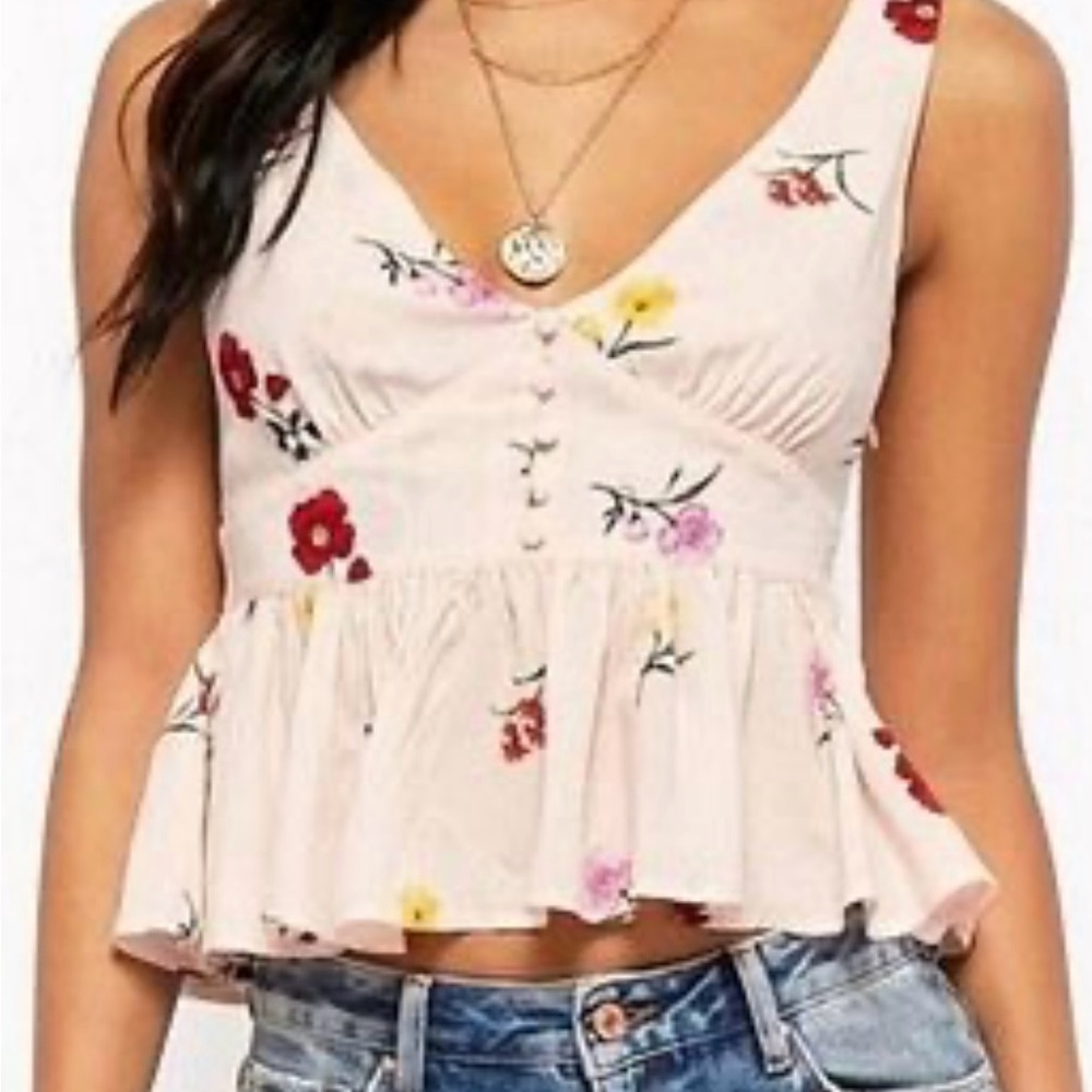 Forever 21 | Tops | Forever 2 Burnt Orange Floral Kimono Size S